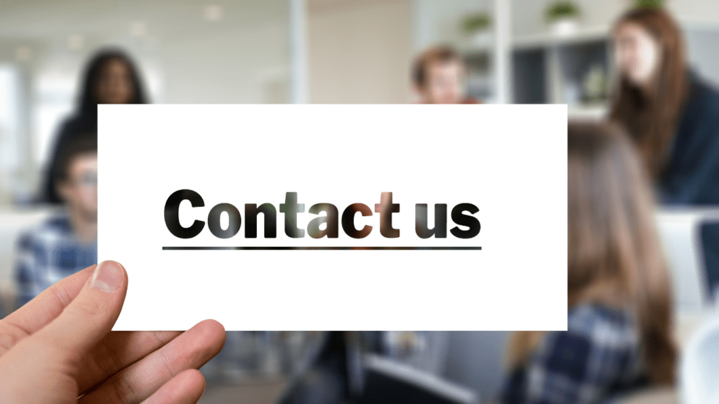 Reach Out and Connect with Our Team