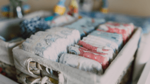 close up image of a diapers