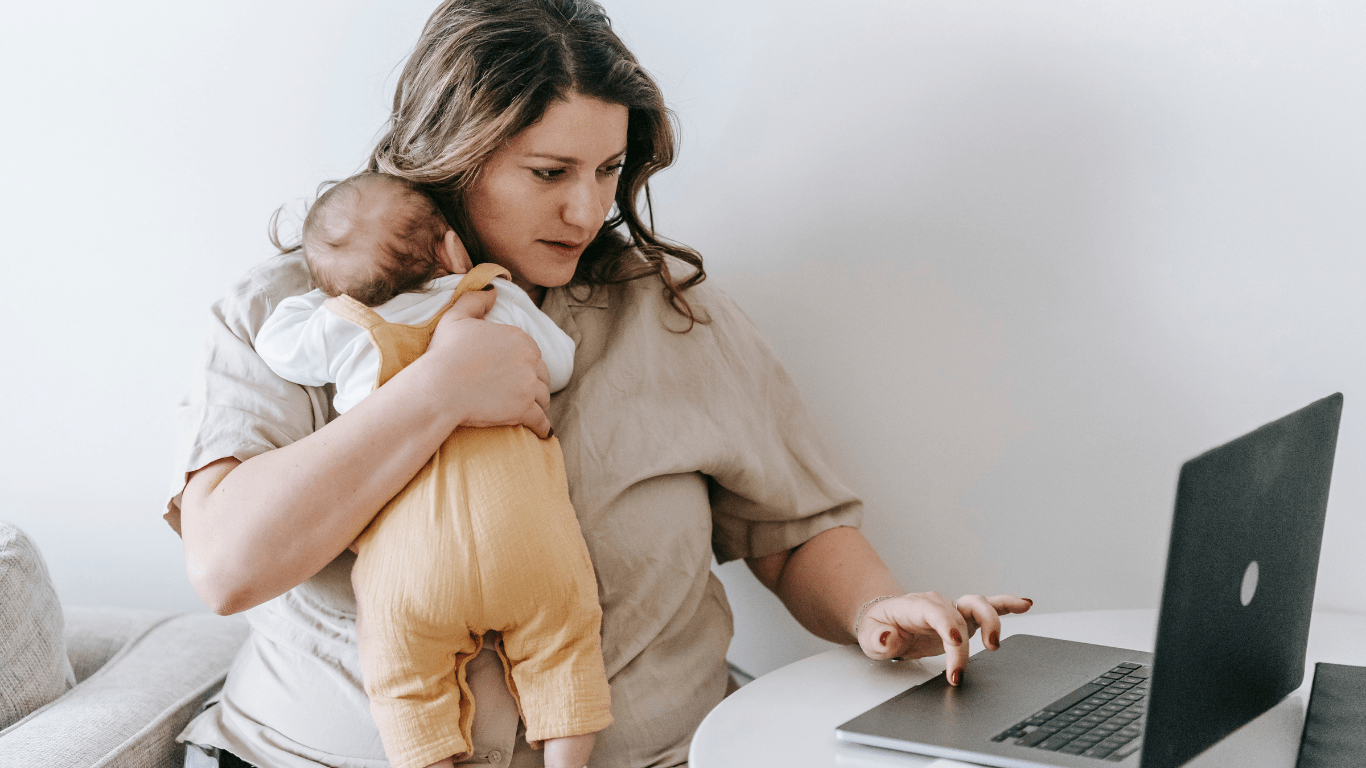 a work from home mom