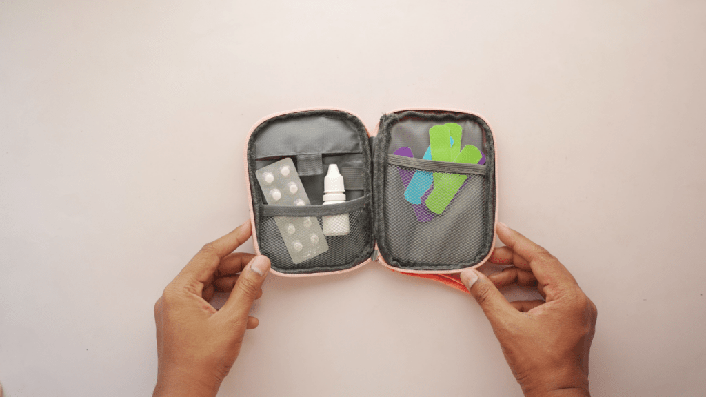 a first aid kit bag