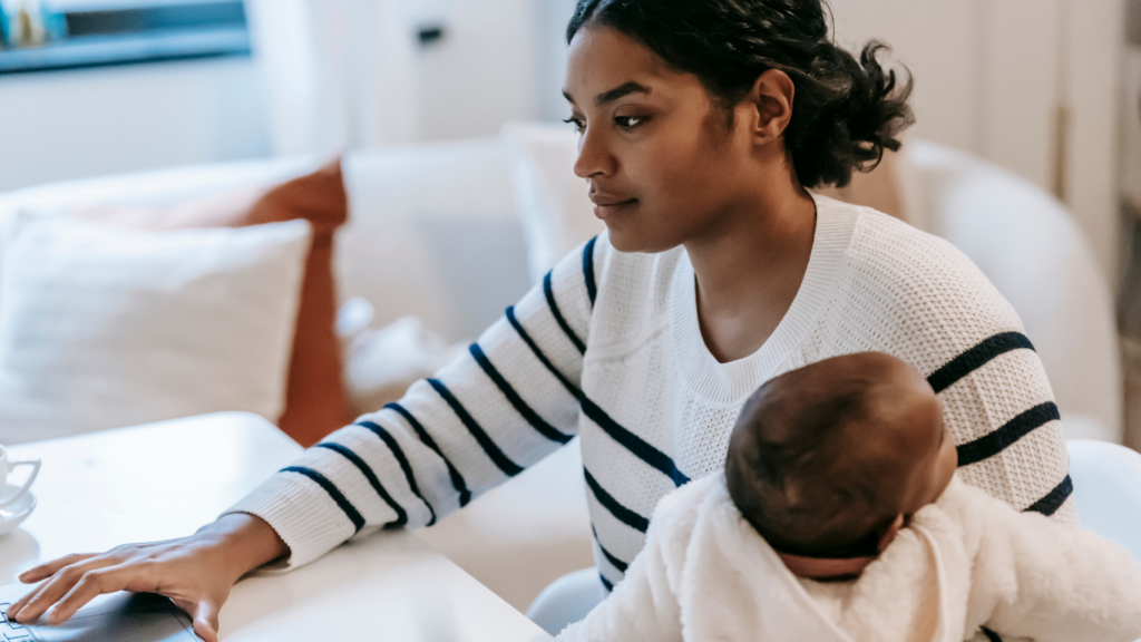 a work from home mom