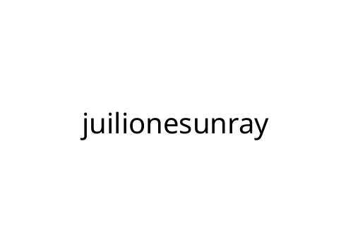 juilionesunray