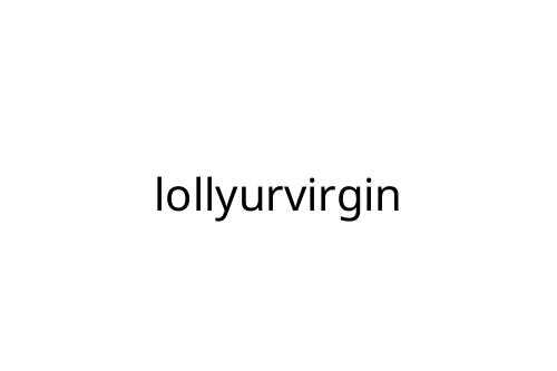 lollyurvirgin