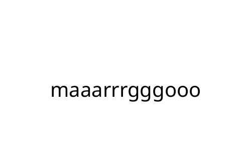 maaarrrgggooo