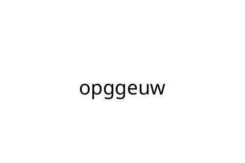 opggeuw