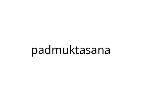 padmuktasana
