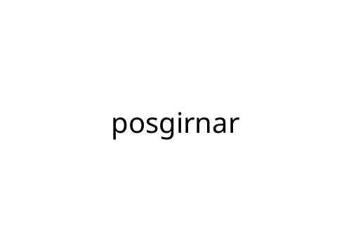 posgirnar