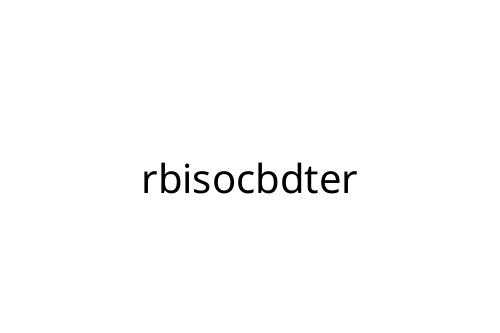 rbisocbdter