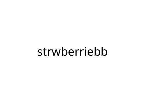 strwberriebb
