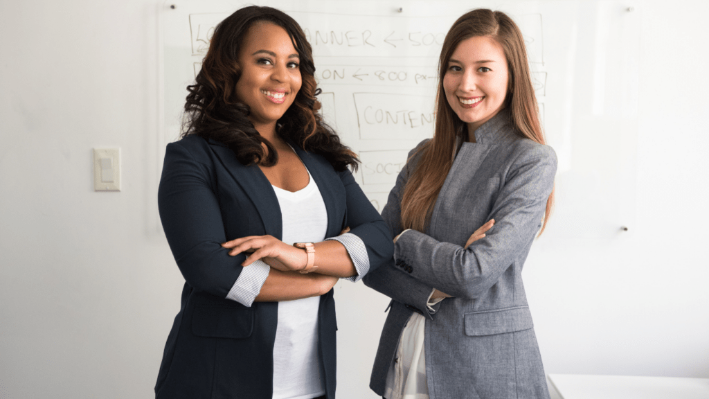 two business woman