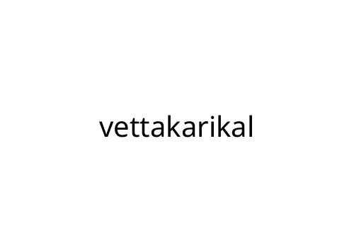 vettakarikal