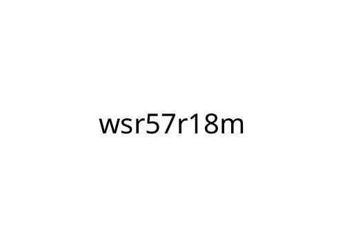 wsr57r18m