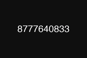 8777640833