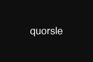 quorsle